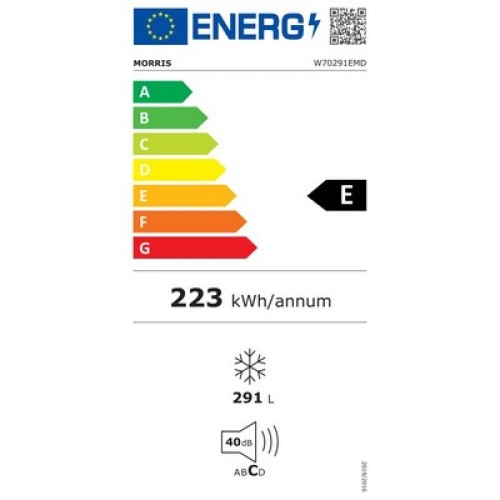 ΚΑΤΑΨΥΚ.ΜΠΑΟΥΛΟ MORRIS W70291EMD ΛΕΥΚΟΣ E 300Lt DUAL FUNCTION